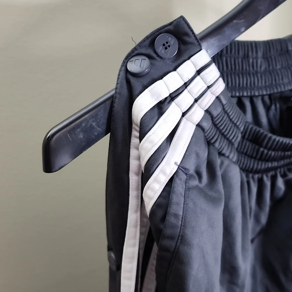 Adidas Full Sided Button Up Pants - Picture 4 of 5
